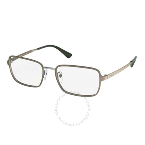 Prada Rectangular Men's Eyeglasses PR 57XV VIX1O156